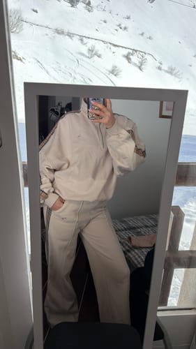 Customer photo review of Stone Quarter-Zip Leisure Fleece