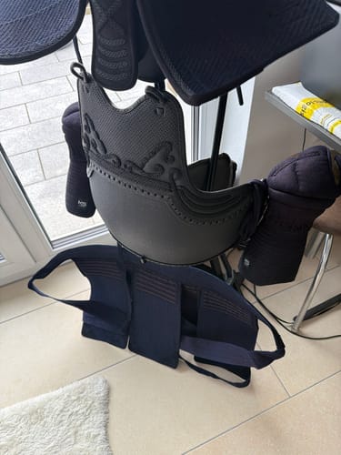 Customer photo review of OUTLET #22: *ONE ONLY* PREMIUM Black SUPER Ishime Do - L Size ONE ONLY!!