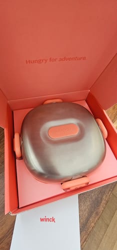 Customer photo review of Bento Box | Peach