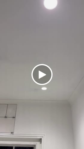 Customer video review of Banbury Trimless Plaster-In Fire Rated IP65 Fixed Downlight, Includes GU10 Socket & Junction Box