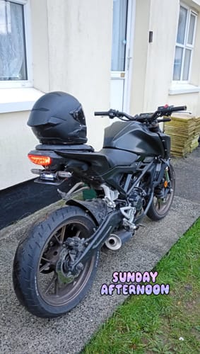 Customer photo review of Honda CB125R