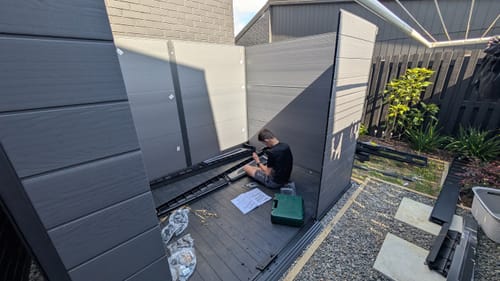 Customer photo review of Cortina 9x7 Shed 2.79m x 2.16m