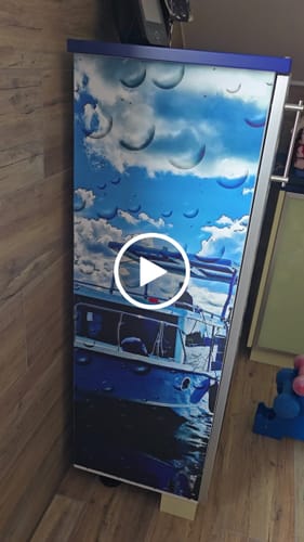 Customer video review of Fototapete nach Maß