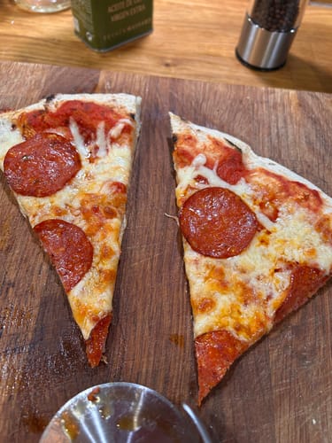 Customer photo review of Sourdough Pizza Bases