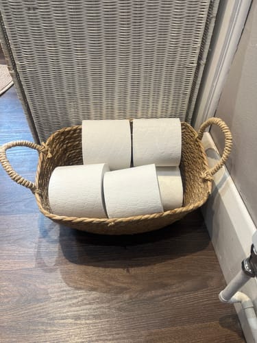 Customer photo review of Recycled 3 Ply Toilet Paper
