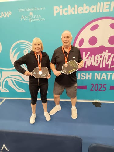 Customer photo review of MYSTIC PICKLEBALL PADDLE