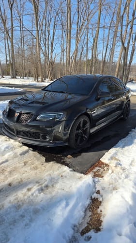 Customer photo review of 2008-09 Pontiac G8 Carbon Fiber Front Splitter & Side Skirts