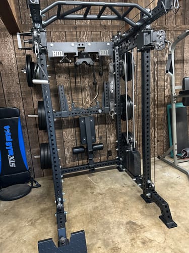 Customer photo review of Blazzed HD1 Squat Rack Functional Trainer