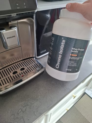Recenzie cu fotografie de la un client despre Chrono Isolate Protein - Proteina izolata din zer