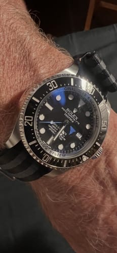 Customer photo review of HD Bond Nylon Watch Strap