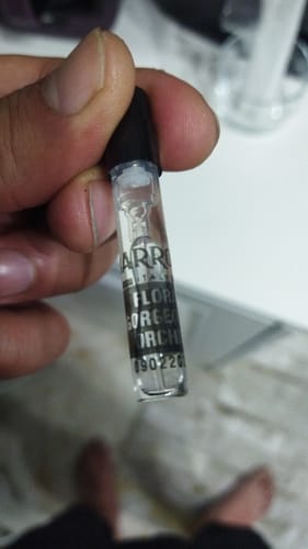 Customer photo review of FLORA GORGEOUS ORCHID EXTRAIT DE PARFUM