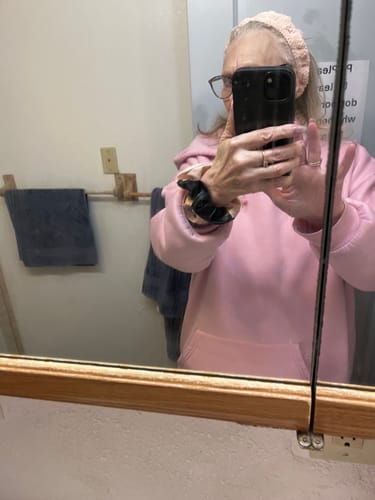 Customer photo review of Hair Growth Serum