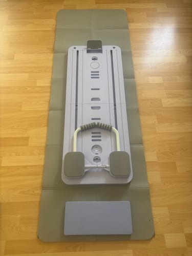 Customer photo review of Pilates Board Reformer Pro