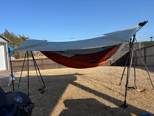 Customer photo review of Turtlebug Camper Hammock Stand