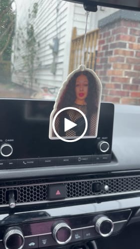 Customer video review of Custom Air Freshener Live Crop