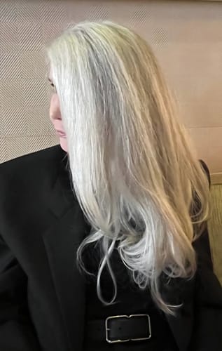 Customer photo review of L'Brise HyperDRY™ Professional Hair Dryer (Luxury Aluminum / Ritz Blue)