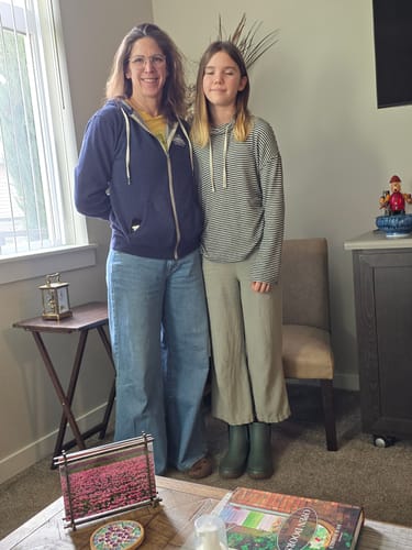 Customer photo review of To My Daughter Gift From Dad, "Never Forget That I Love You"