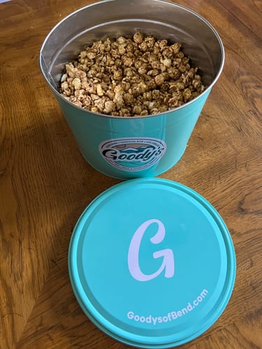 Customer photo review of Medium Popcorn Tin