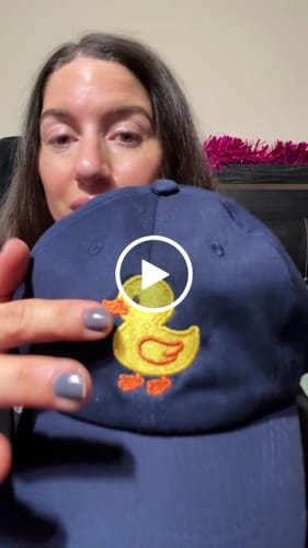 Customer video review of Rubber Ducky | Kid's Hat
