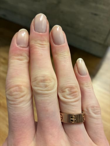 Customer photo review of Cartier Love Unlimited Ring