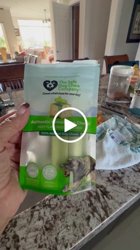 Customer video review of Mint Yak Chews