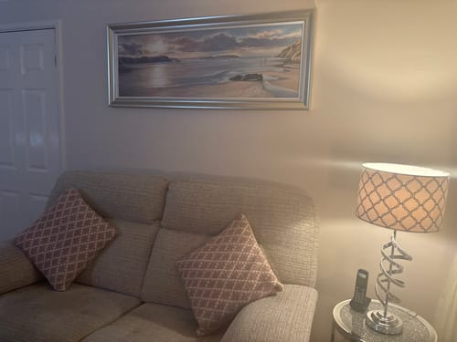 Customer photo review of Walking The Dog At Dusk By Duncan Palmar