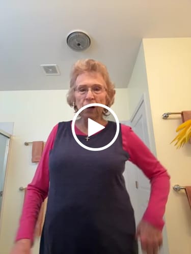 Customer video review of Chessy Tank Top • Final Sale - Twilight Storm