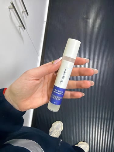 Customer photo review of Thriven Hair Growth Roll-On