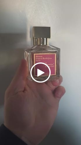Recensione con video di un cliente su Baccarat Rouge 540 eau de parfum