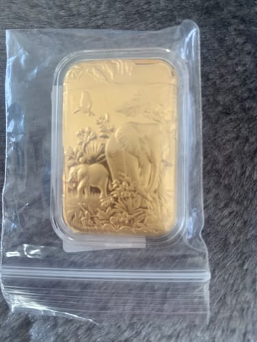 Customer photo review of 24K Yellow Gold (99.99% Gold Purity) Essential Piece Collection