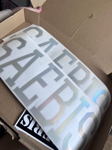 Customer photo review of SAEBIS® Lifestyle Auto Folie weiß, schwarz oder Chameleon