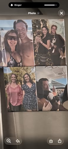 Customer photo review of Premium Rectangle Magnets