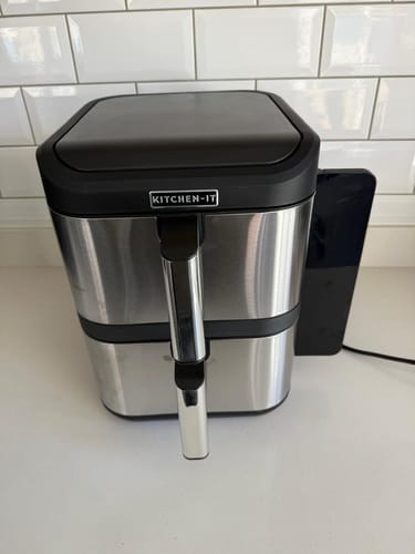 Customer photo review of Freidora de aire Dual Crisp XL 10L