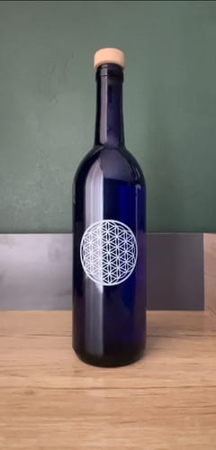 Customer photo review of Botella Azul hooponopono