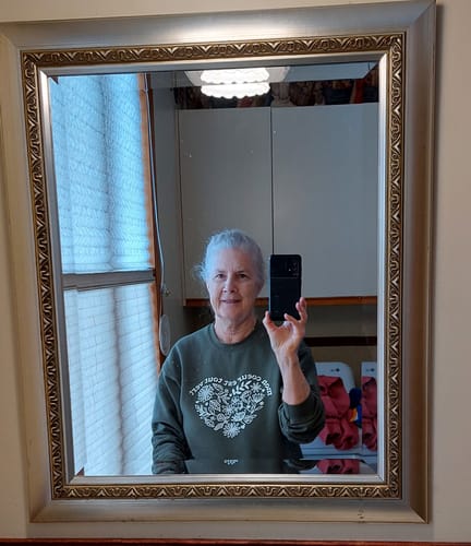 Customer photo review of Sweatshirt Coeur Tout Vert
