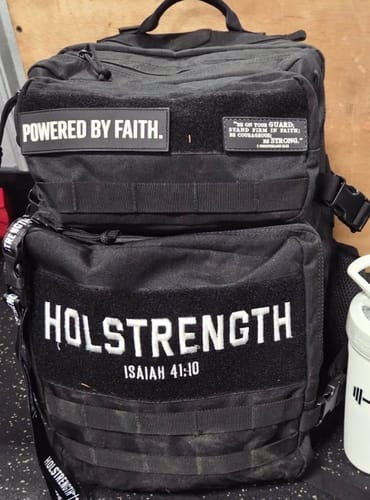 Customer photo review of HolStrength 45L Tactical Backpack