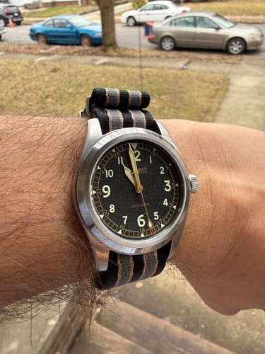 Customer photo review of NTTD Bond Nylon Watch Strap