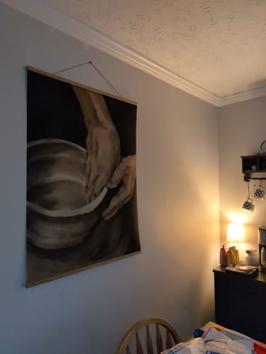 Customer photo review of Large Poster: Master Potter