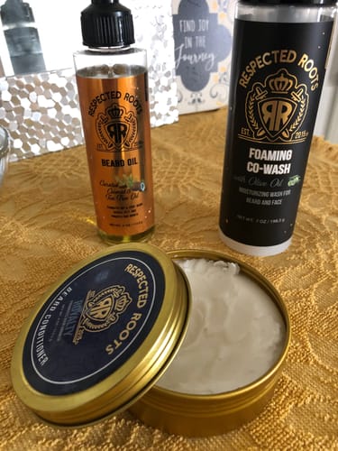 Customer photo review of Beard Care Kit