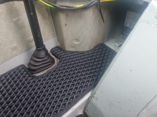 Customer photo review of Fußmatten für Van - Vorne