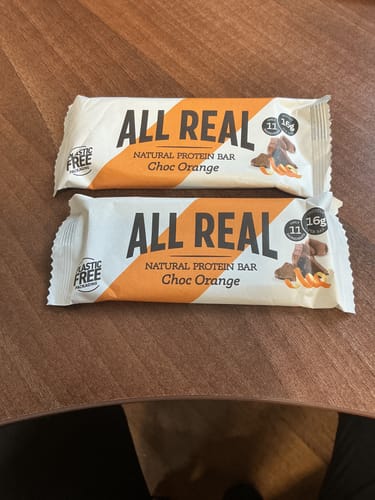 Customer photo review of Choc Mint Protein Bar 50g x 12 bars