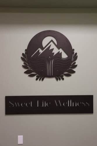 Customer photo review of Custom Logo Sign for Bethany