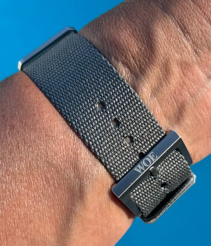 Customer photo review of Five Eye Nylon Watch Strap - Solid