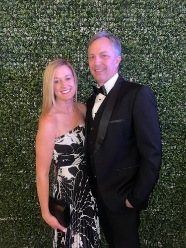 Customer photo review of The Jameson - Feather Bow Tie
