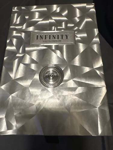 Customer photo review of Armaf Infinity Silver Eau De Parfum for Men 3.4 Oz