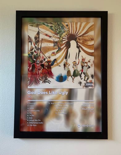 Customer photo review of JID Album Posters