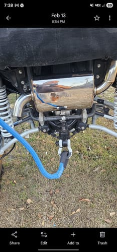 Customer photo review of RPM Polaris General, General XP, & RZR S 1000 Sport Muffler 2016-2026