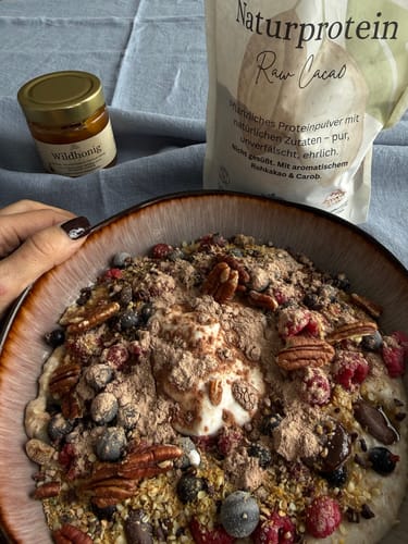 Customer photo review of Naturprotein | Rohkakao