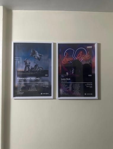 Customer photo review of Don Toliver Album Posters
