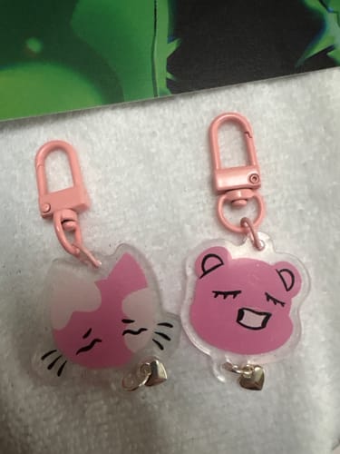 Customer photo review of Bangtanimal Charms